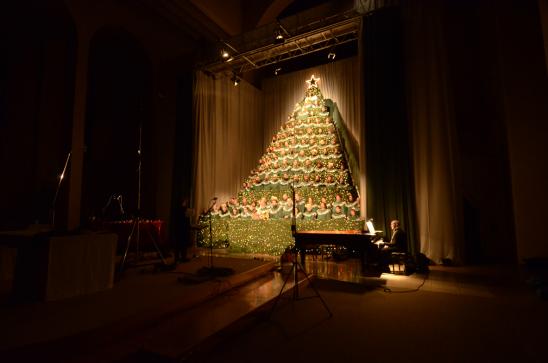 Singing Christmas Tree Frankfurt