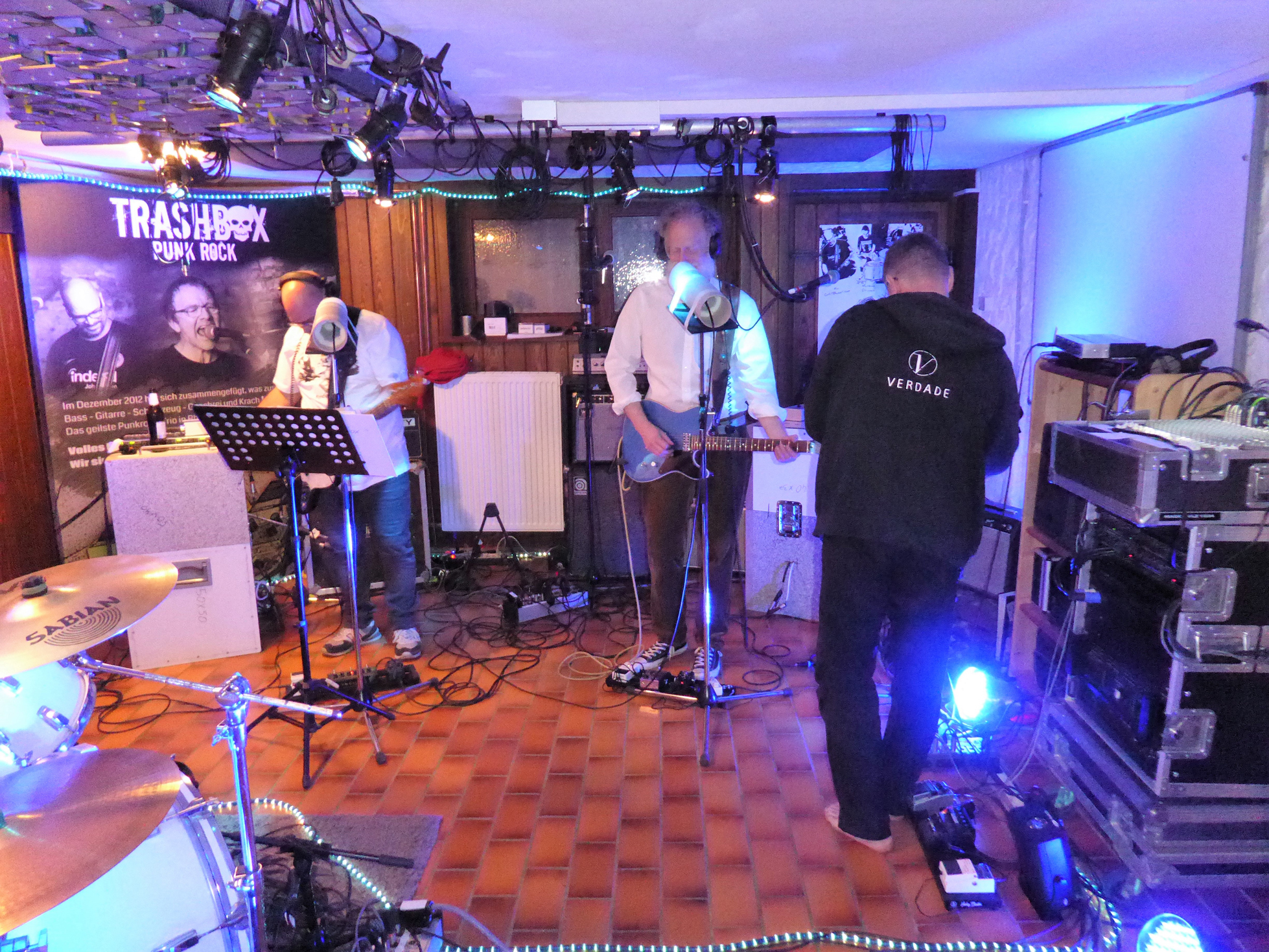 Three Seconds proberaum recording 2022